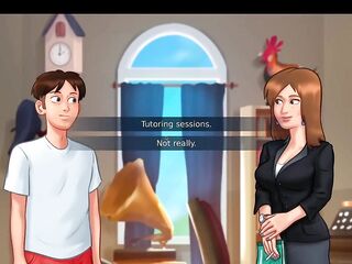Summertime saga gameplay. French teacher, library sex, nasty magazine