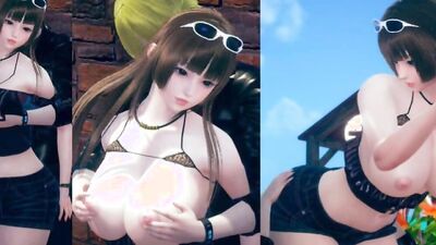 Watch this big-titted hentai girl go wild with her big-dicked toy in this verified amateur 3D game!