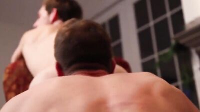 Colby Keller and Tayte Hanson are fucking on New Year's Eve