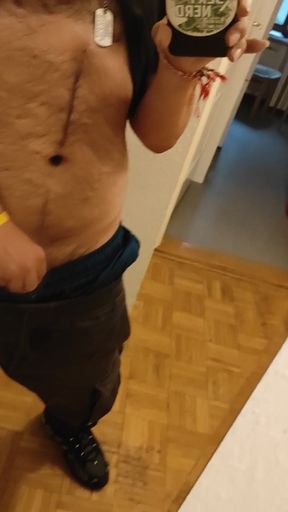 DirTyJunkBro high and horny at home   Clip 1