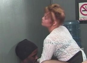 Horny chick enjoys being pussy slammed by BBC
