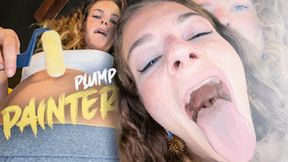 Plump Painter! Ft Princess Nathalia - HD MP4 1080p Format