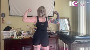 strong tattooed pornstar muscle worship & manhandling