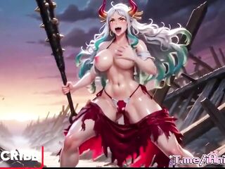 Ai Yamato Compilation of One Piece Shiny and Juicy Body in Explicit Split Pose
