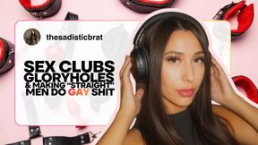 Sex Clubs, Glory Holes & Making "Straight" Men Do Gay Sh!t (stream clip)