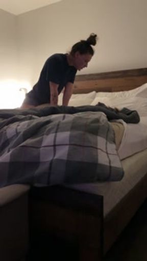 That strap on doggy gets her LOUD / Only Fans @maryandmeg