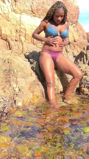I Lick All the Cum of Sugardaddies Cock on a Secret Beach After Our Hike