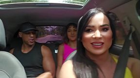 Corrida compartilhada no app com a biscoiteira.