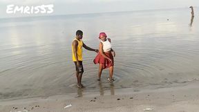 Having Fun in the beach