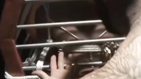 ”Master Franco Dex continues to play with his subs nipples flicking & twisting”