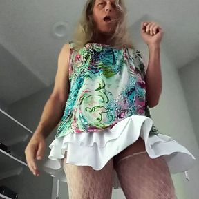 Granny Tranny Showing Off 2