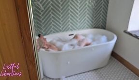 Stepmom Catches Me Peeking While Bathing and Takes Advantage of the Situation