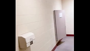 Teen got fingered by a stranger in a public restroom