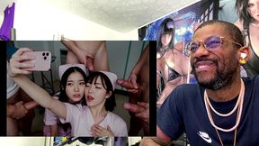 hardcore asian nurse bukkake, ai generated