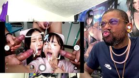 hardcore asian nurse bukkake, ai generated