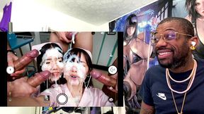 hardcore asian nurse bukkake, ai generated