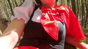 je me gode dans les bois!exhib forestiere!!