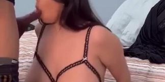 Hot Jessenia and Rebecca in nude missionary POV