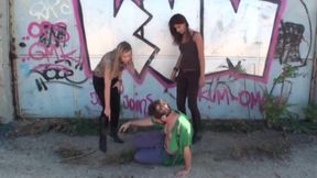 Kicking the Poor Tramp