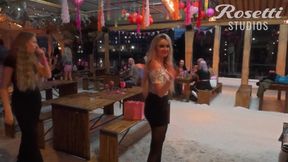 Ourdoor Blowjob at the Summer Party