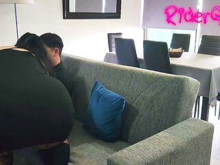 Taboo Secrets - Stepmom gets secretly drilled while dad is home