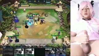 Astolfo Costume Play Trapito Gameplay LOL, TFT "en VIVO" [CrossGameplay]