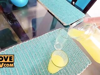 Solange Sun is a sexually excited weenie sucking hotty on your date night