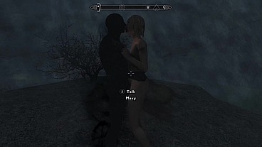 Skyrim - Didn't expect this to happen and now my shadow is fucking Maxy