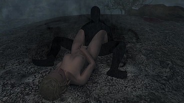 Skyrim - Didn't expect this to happen and now my shadow is fucking Maxy