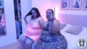 FREE PROMO FLIRTING TWO BBW LADIES FINISH IN LUCKY DAY