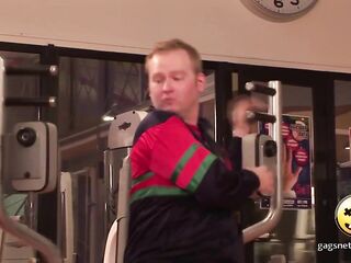 Gym prank