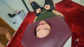 Face sitting in box, Anita Perversa and Slave Rebbit Gay, Cam by Manu, FULL HD