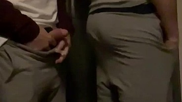 late night, empty street, too much drinking... I decided to piss on my twink flatmate for fun