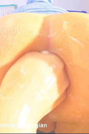 Huge Dildo Fist Exploring Me Until Prolapse