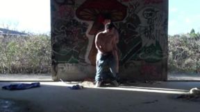 Latino twink used by straight oudtoor