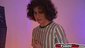Goth Step-Sis Seduces Brother &mdash;  Deep Inside Thrusts Her Wet Vagina&#x270C;