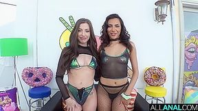 Hime Marie And Spencer Bradley Eating Ass And Cumming