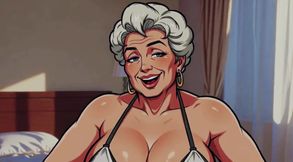 Ai Granny Deep Cleavage Tease Close Ups