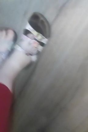 Worn-out Birkenstock Shoes