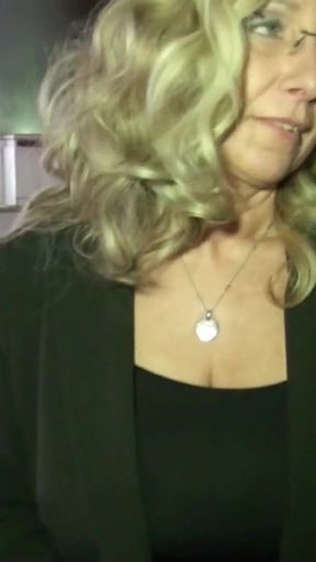 Big Tits MILF Secretary Seduce to Fuck at Work by own Boss   Clip 1