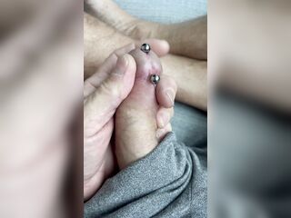 Recent Prince Albert piercing!