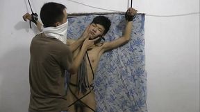 Slim Asian Twink 18+ Gets Spanked in Intense BDSM Bondage Session