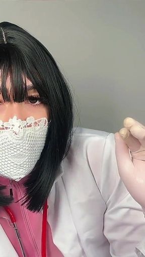 Medical Mayhem: Trans Doc Dominates Patient with Huge Cum Load POV
