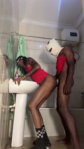 Boys on Red Fuck After Football Training