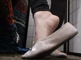 Whit Ballet Flats for Your Fun!