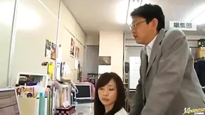 Submissive Office Babe Pleases Boss With Blowjob Before Getting Plowed Hardly