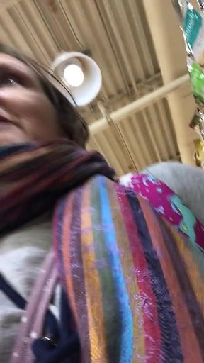 Flashing My Tits in Supermarket to Show You How Cold It Was!