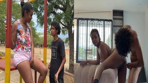 I fuck my neighbor&amp;#039;s daughter with the excuse that her father owes me money.