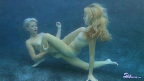 Dani Pauslitinha's Hot Water Passion in Lesbian Heat