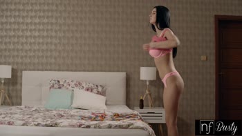 Simon Kitty's European Seduction: Big Tit Beauty Tames Her Lawn Keeper
